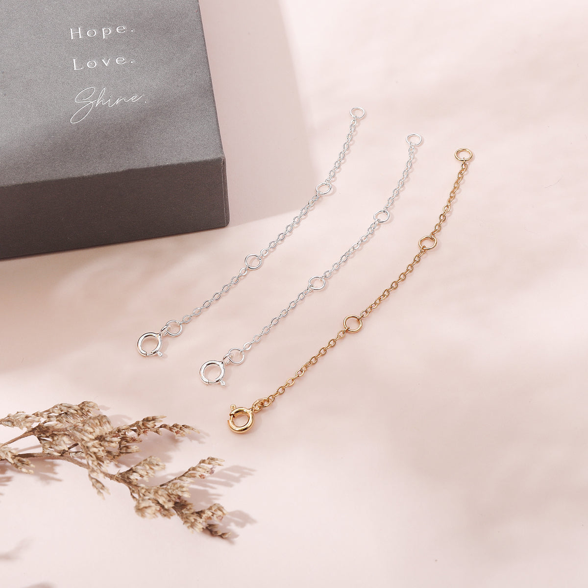 Hope Love Shine Necklace Chain Extension – Perfect for Every Occasion ...